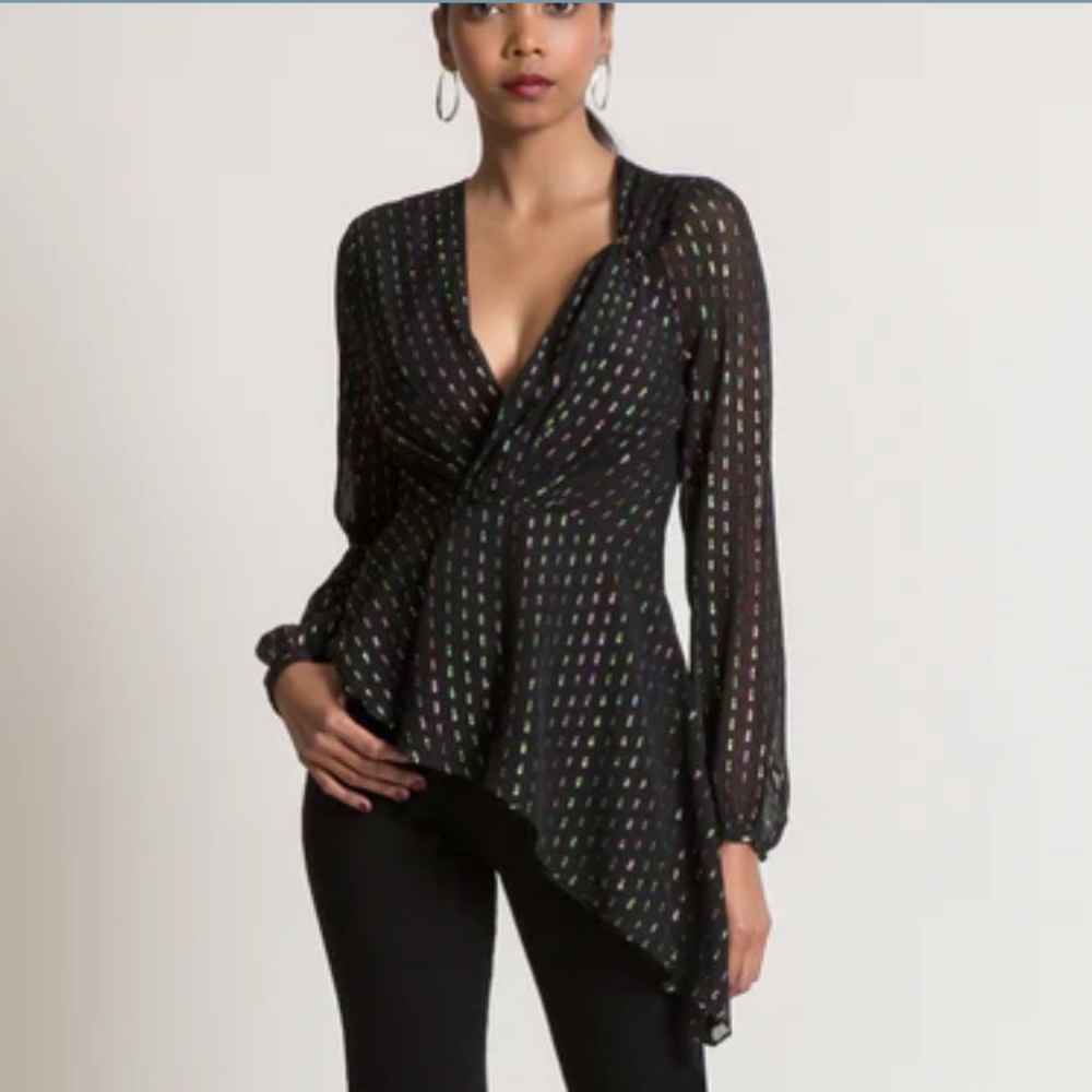 Chelsea and Walker silk rent the runway blouse. Size 8